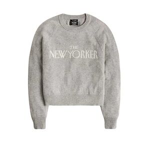 J Crew X The New Yorker Cashmere Sweater